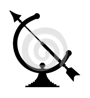 Metal Armillary Sundial