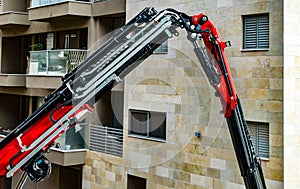 The metal arrow manipulator for lifting loads