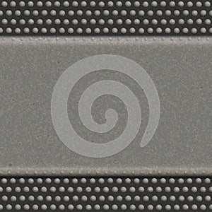 Metal background with dots