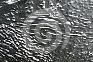 Metal background, patterns on a metal surface