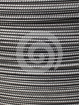 Metal Background - Steel wire cable Stock Photos