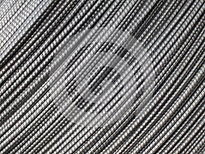 Metal Background - Steel wire cable Stock Photos