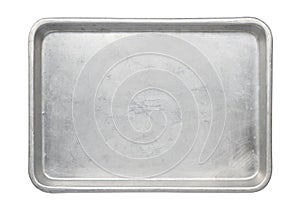 Metal baking pan aluminum tray photo