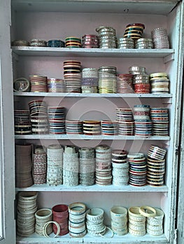 metal bangle Bracelets