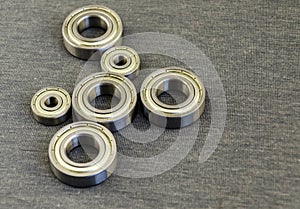 Metal bearing. Spare parts for machinery.