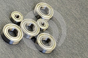 Metal bearing. Spare parts for machinery.