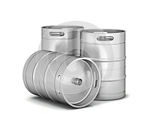 Metal beer keg