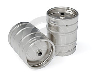 Metal beer keg