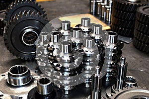 Metal billet for the production of gears on a threading machine for automobile gearboxes for trucks.