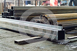 Metal blank in the enterprise