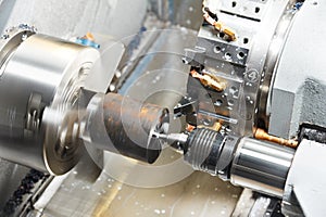 Metal blank machining process