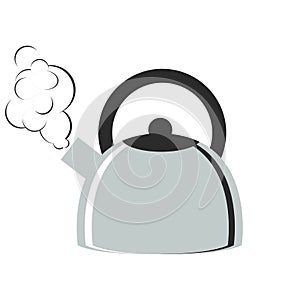 Metal boiling kettle