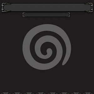 Metal border background