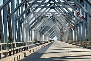 Metal Bridge in Queensland from Airlie Beach to Ayr photo