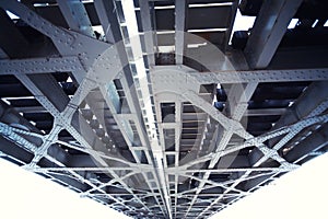 Metal bridge structure