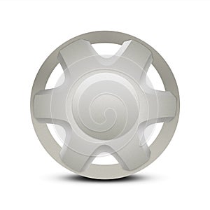 Metal car hubcap or wheel trim