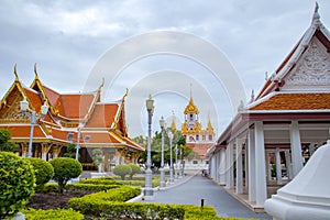 Metal Castle at Wat Rachanutda Worawiharn, Bangkok, Thailand