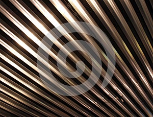 Metal ceiling bar background