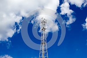 Metal cell phone tower