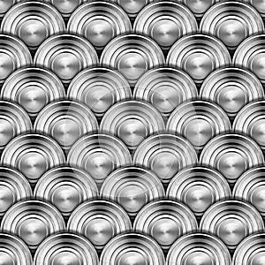 Metal Circles Background