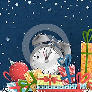 Metal Classic Style Alarm Clock.