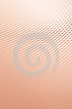 Metal coating and textured floor and backdrop