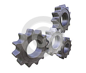 Metal cogwheels