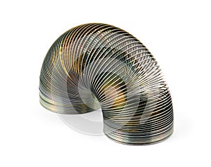 Metal coil toy