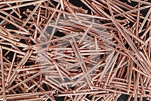 metal copper nails
