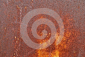 Metal corrode rusty texture