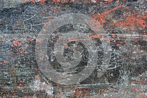 Metal corroded rusty grungy texture background. Abstract background