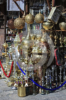 Metal craft shop in Cairo