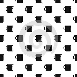 Metal cup pattern seamless vector