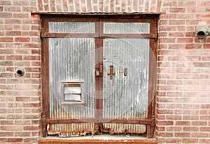 Metal Door on the Mill City Museum photo
