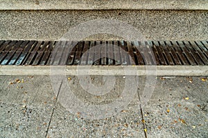 Metal drain cover
