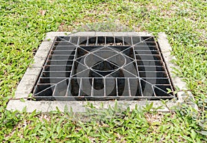 Metal drain cover