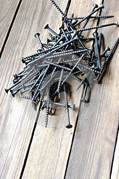 Metal drill bits.