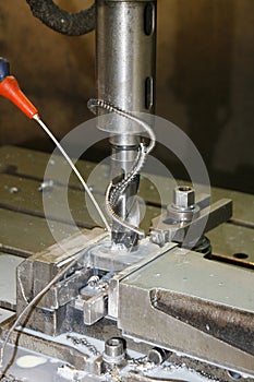 Metal drill press