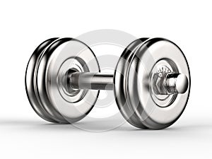 Metal dumbbell