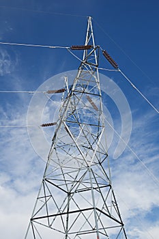 Metal Electric Power Line Tower