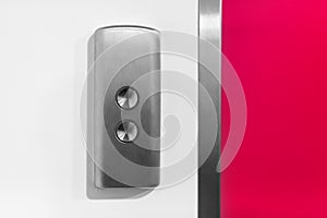 Metal elevator Button