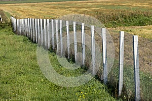 Metal fence to ensure security