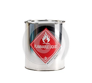 Metal Flammable Liquid Can