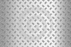 Metal flooring seamless pattern. Steel diamond plate