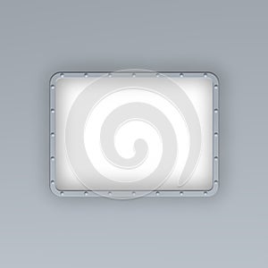 Metal frame border background