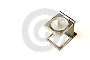 Metal glass loupe