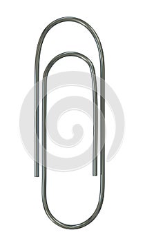 Metal glossy paperclip