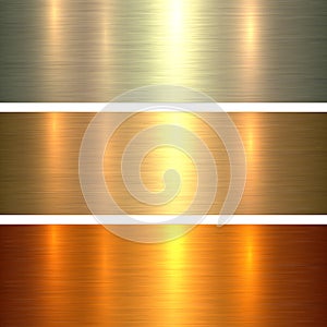 Metal gold texture background