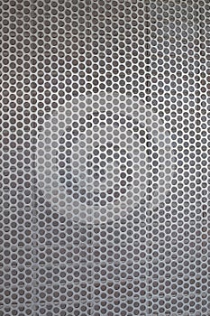 Metal grate background pattern; geometric forms