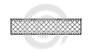 Metal Grate Mesh Texture Vector vector design Generative AI